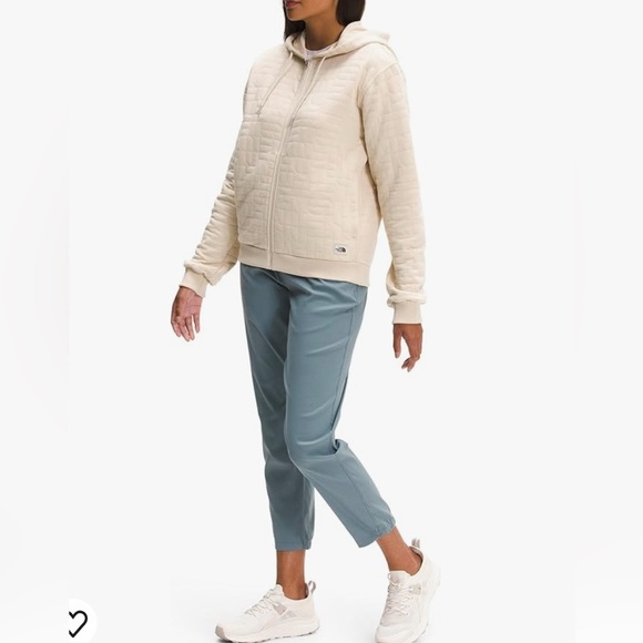 The North Face Women’s Longs Peak Quilted Full-Zip Pullover Cream Ivory Size 2X - Picture 4 of 14